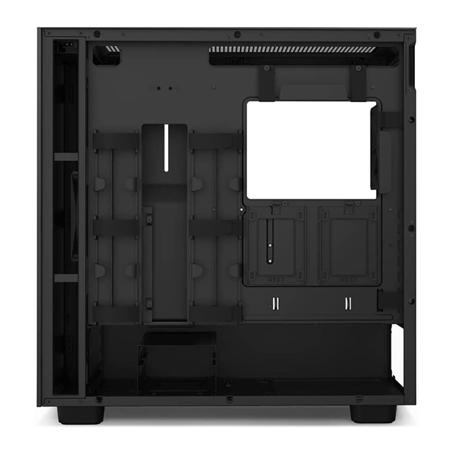 Gabinete NZXT H7 Negro, E-ATX, Cristal Templado, 2 Ventiladores, Soporte GPU Vertical - CM-H71BB-01