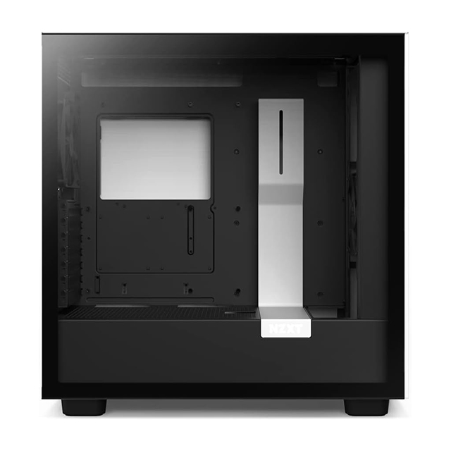 Gabinete NZXT H7 Flow Blanco/Negro, E-ATX, Cristal Templado, 2 Ventiladores F Quiet 120mm, Soporte GPU Vertical - CM-H71FG-01