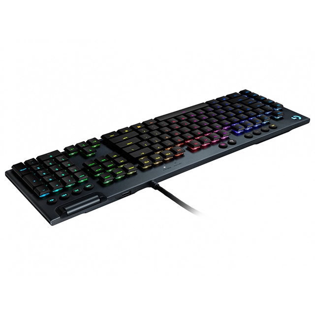 Teclado Mecánico Logitech G815, Switches Low Profile GL Tactil, Lightsync RGB, Ingles- 920-008984