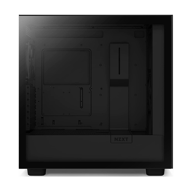 Gabinete NZXT H7 Flow Negro, E-ATX, Cristal Templado, 2 Ventiladores F Quiet 120mm, Soporte GPU Vertical - CM-H71FB-01