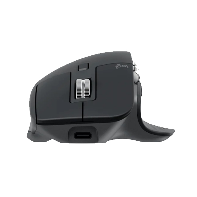 Mouse Logitech MX Master 3S Grafito, Inalámbrico, 7 Botones, 8,000 DPI - 910-006561