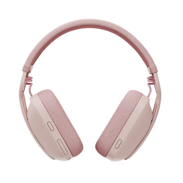 Diadema Logitech Zone Vibe 100 Rosa Inlámbrico Bluetooth 5.2 - 981-001223