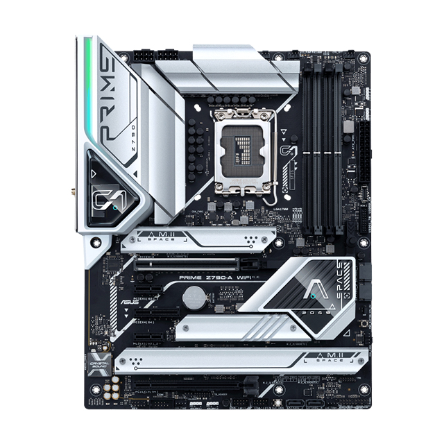 Tarjeta Madre Asus Prime Z790-A WIFI, ATX, 12th y 13th Gen Intel, LGA1700, DDR5 7000Mhz OC, x4 M.2, Aura Sync, Wi-Fi 6E, Bluetooth 5.2, Thunderbolt