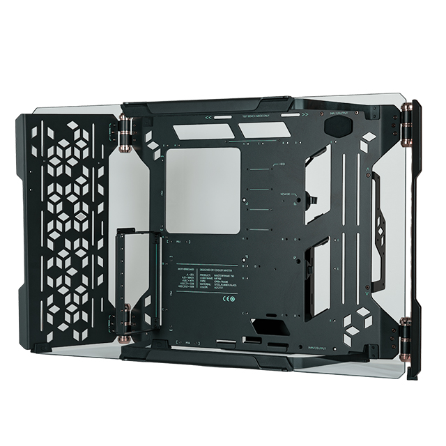 Gabinete Cooler Master MasterFrame 700, E-ATX, Open Frame, Cristal Templado, Modo de pruebas - MCF-MF700-KGNN-S00