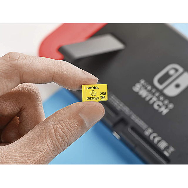 Memoria Micro SDXC SanDisk 256GB Para Nintendo Switch - SDSQXAO-256G-GNCZN