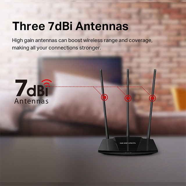 Router Mercusys MW330HP | 300Mbps | 2.4Ghz | 3 Modos en 1 | Router | Extensor | Access Point