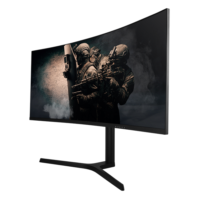 Monitor Gamer Ultrawide Curvo GameFactor MG801, 34", 3440 x 1440, UWQHD, LED, 1MS, 165Hz, Freesync, HDMI, Displayport