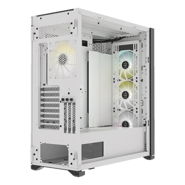 Gabinete Corsair ICUE 7000X RGB White, Cristal Templado, 4 Ventiladores SP140 RGB ELITE, ATX - CC-9011227-WW