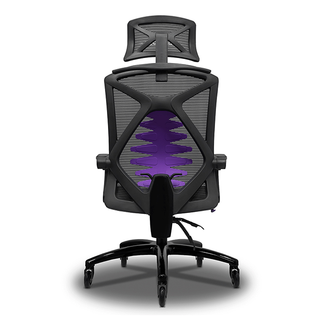 Silla Gamer Munfrost Nova Negra | Reclinable | 180KG | Ruedas tipo patin - MFMSIL1B