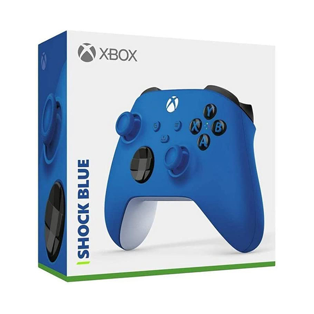 Control Inalámbrico Xbox Shock Blue | Xbox Series X|S | Xbox One | PC | Android | iOS