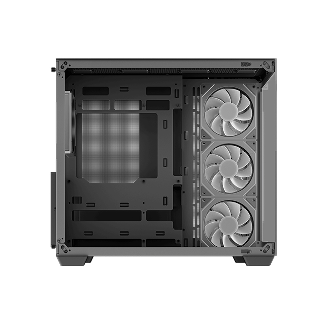 Gabinete DeepCool CG530 4F, Negro, 4 Ventiladores ARGB, Cristal Templado, ATX, Doble Cámara - R-CG530-BKADA4-G-1