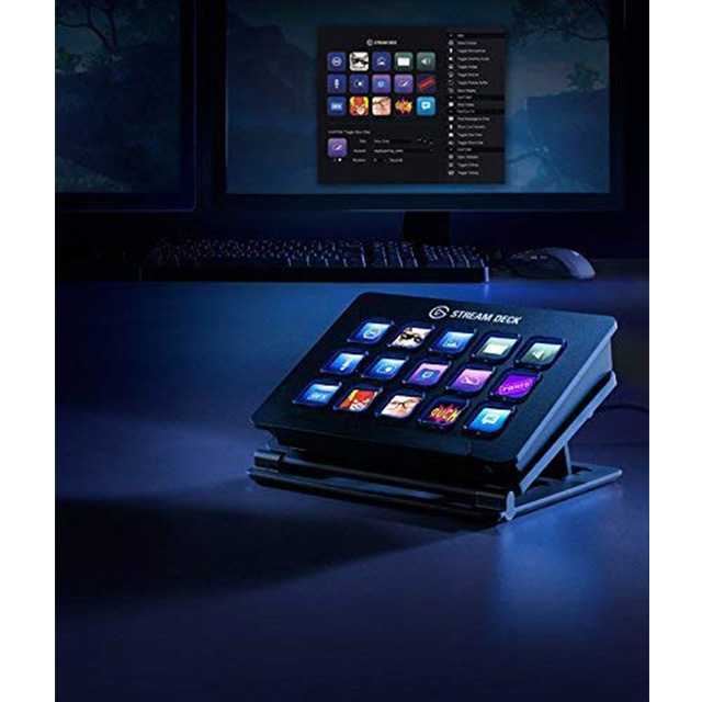 Stream Deck El Gato - 15 Teclas LCD Personalizables - 10GAA9901 - by Corsair