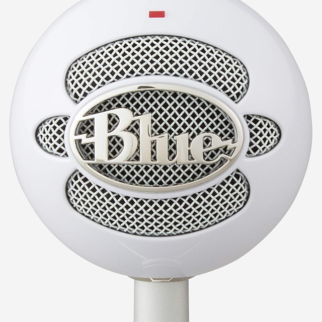 Micrófono Blue SnowBall Ice Blanco, Plug-And-Play USB (Logitech) - 988-000070