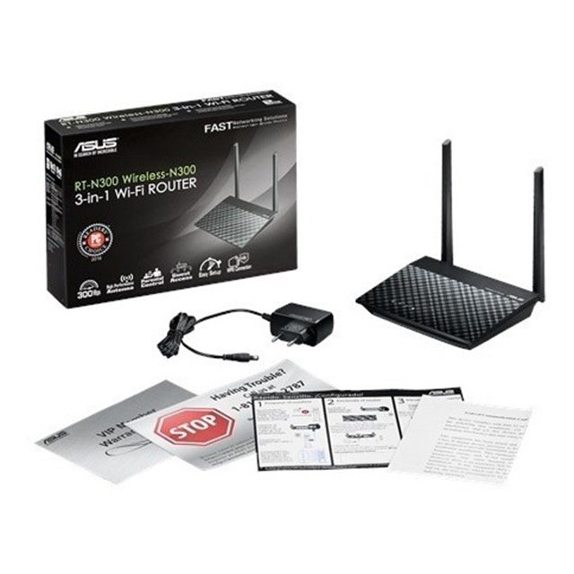 Router Asus RT-N300 B1, 2.4Ghz