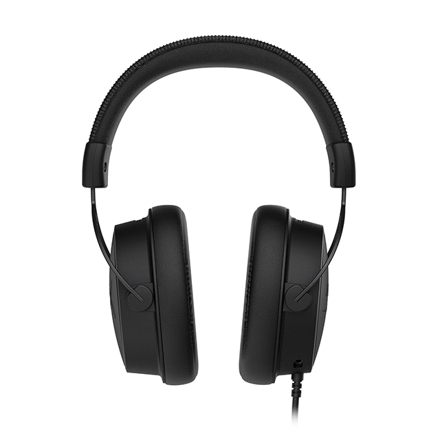 Diadema HyperX Cloud Alpha S Blackout, Alámbrico, USB, 3.5mm, PC, PS4, Stereo, 7.1 Surround, HX-HSCAS-BK/WW