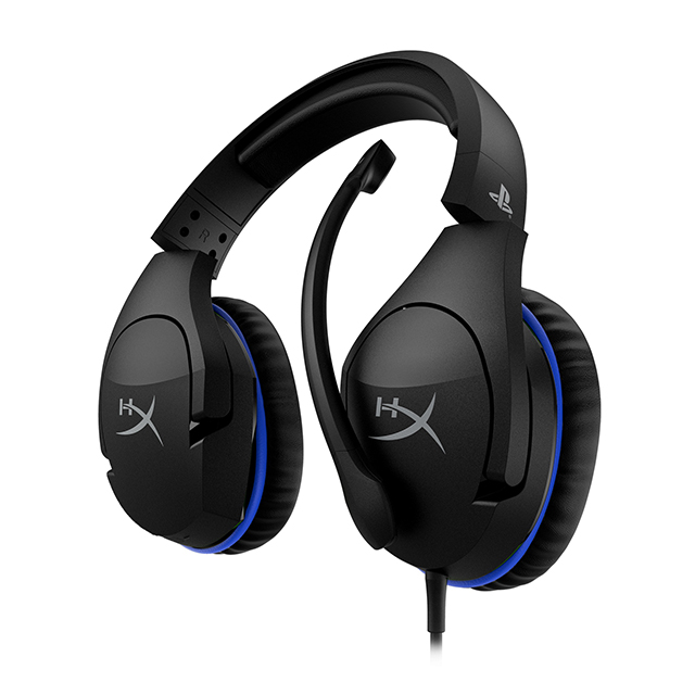 Diadema HyperX CloudX Stinger, Alámbrico, 3.5mm, PS4, Stereo, HX-HSCSS-BK/AM