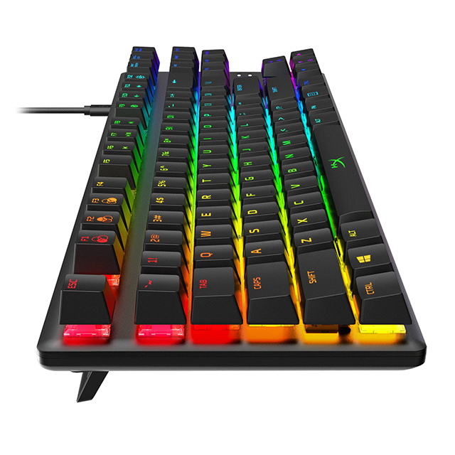 Teclado Mecánico HyperX Alloy Origins Core TKL, RGB, Switches Aqua, Ingles - HX-KB7AQX-US