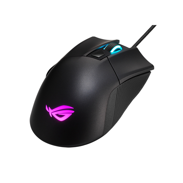 Mouse Asus ROG Gladius II Core, Alámbrico, 6200 DPI, RGB, Aura Sync - ASUS-P507-ROG