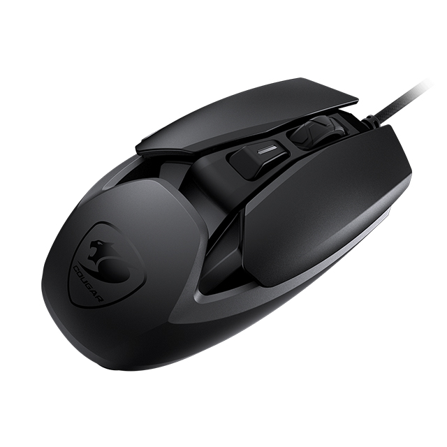 Mouse Gaming Cougar Airblader, Alámbrico, 16,000 DPI, 6 Botones Programables, Sensor PMW3389 - 	3M410WONB.0001