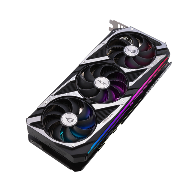 Tarjeta de video Nvidia Asus ROG Strix GeForce RTX 3050 OC Edition 8GB GDDR6, Aura Sync - ROG‑STRIX‑RTX3050‑O8G‑GAMING