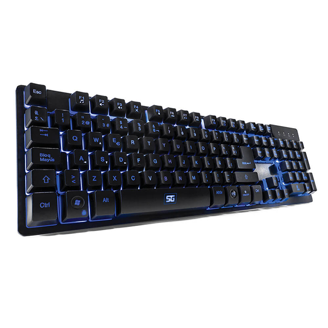 Teclado Gamer Vorago Start The Game KB-502 | Teclas multimedia | 4 Colores