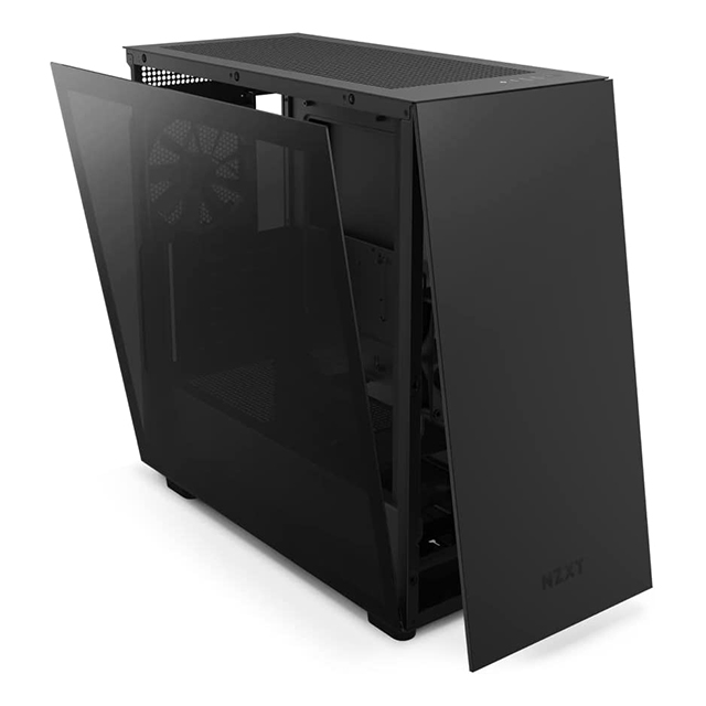 Gabinete NZXT H7 Negro, E-ATX, Cristal Templado, 2 Ventiladores, Soporte GPU Vertical - CM-H71BB-01