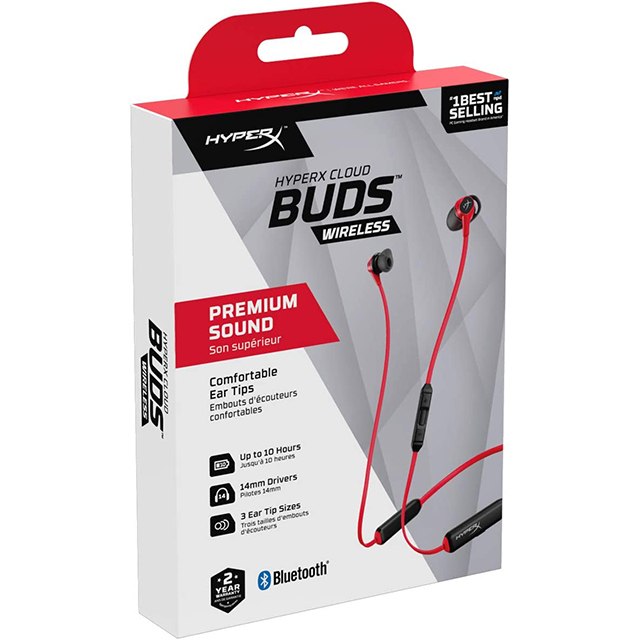 Audifonos Bluetooth Hyperx Cloud Buds - HEBBXX-MC-RD/G