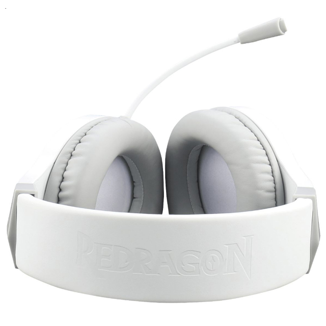 Diadema Gamer Redragon Hylas Blanco H260-RGB-W / 3.5mm + USB / PC /