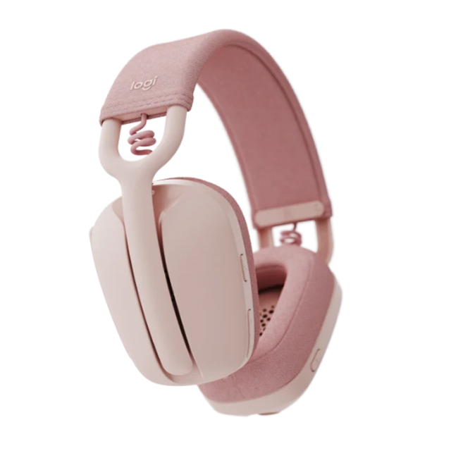 Diadema Logitech Zone Vibe 100 Rosa Inlámbrico Bluetooth 5.2 - 981-001223