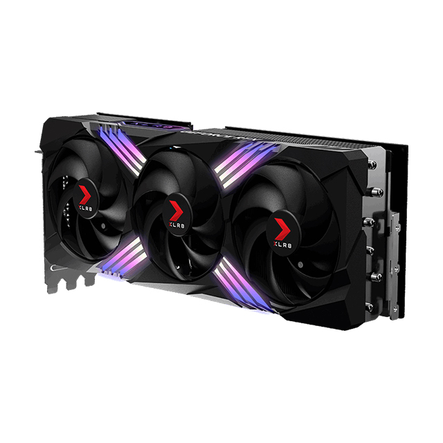 Tarjeta de video Nvidia PNY GeForce RTX 4070 TI 12GB XLR8 Gaming VERTO EPIC-X RGB Overclocked Triple Fan DLSS 3 GDDR6X - VCG4070T12TFXXPB1-O