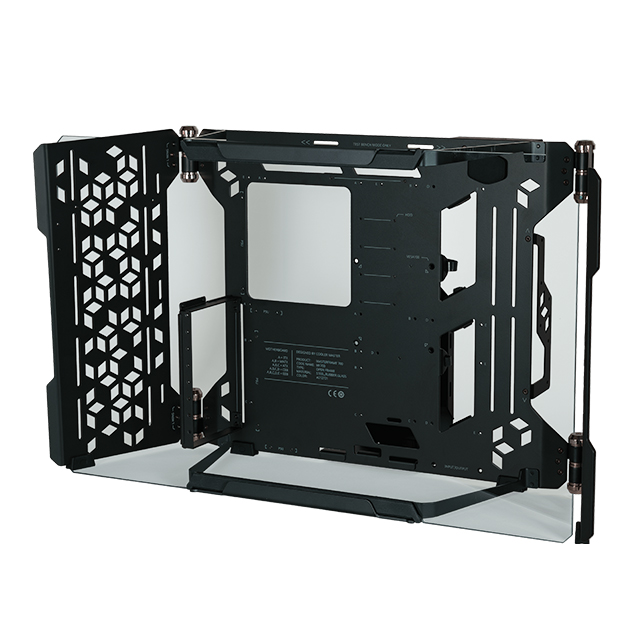 Gabinete Cooler Master MasterFrame 700, E-ATX, Open Frame, Cristal Templado, Modo de pruebas - MCF-MF700-KGNN-S00