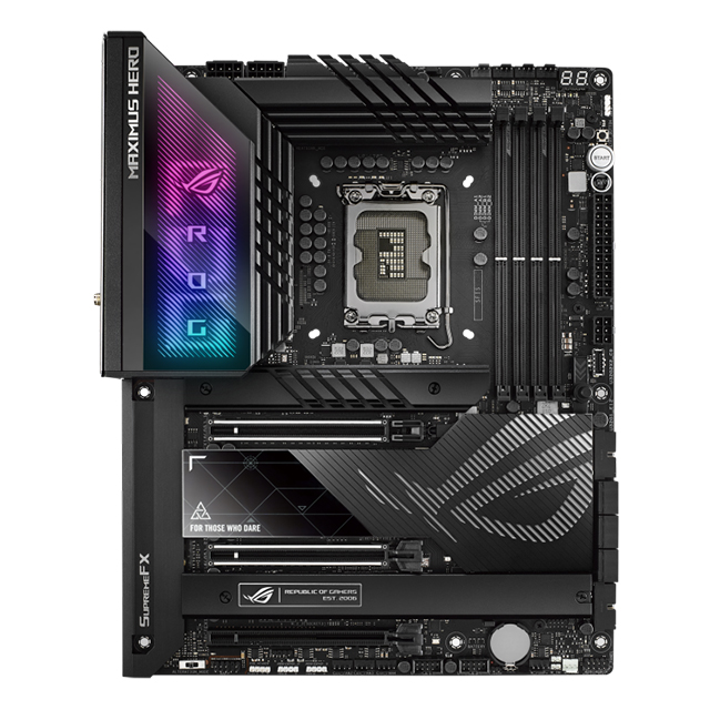 Tarjeta Madre Asus ROG Maximus Z790 Hero, ATX, 12th y 13th Gen Intel, LGA1700, DDR5 7800Mhz OC, x4 M.2, Aura Sync, Wi-Fi 6E, Bluetooth 5.3, Thunderbolt