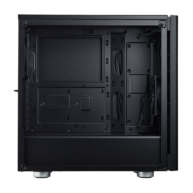 Gabinete Corsair 275R Negro Carbide Series, 2 Ventiladores, ATX - CC-9011130-WW