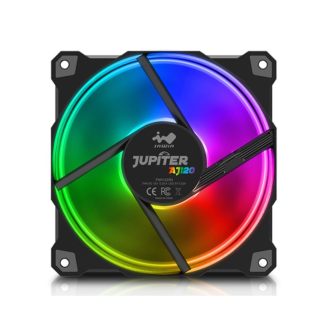 Ventiladores In Win Jupiter AJ120, 3x120mm, ARGB - IW-FN-AJ120-3PK