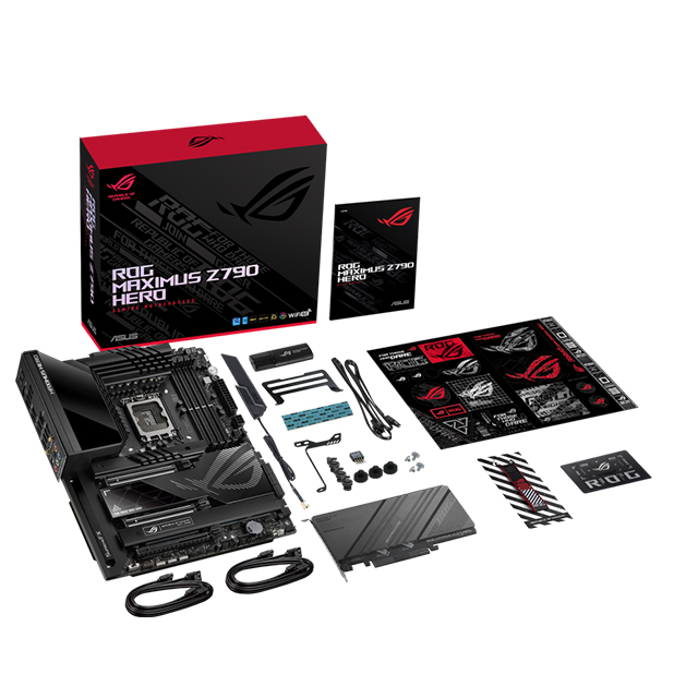 Tarjeta Madre Asus ROG Maximus Z790 Hero, ATX, 12th y 13th Gen Intel, LGA1700, DDR5 7800Mhz OC, x4 M.2, Aura Sync, Wi-Fi 6E, Bluetooth 5.3, Thunderbolt