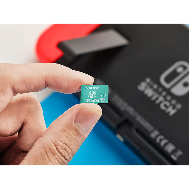 Memoria Micro SDXC SanDisk 512GB Para Nintendo Switch - SDSQXAO-512G-GNCZN