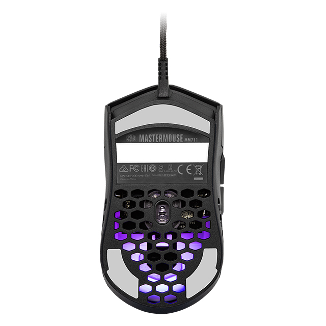 Mouse Gamer Cooler Master MM711 RGB Negro, Alámbrico, 6 Botones, Pixart 3389, 16,000 DPI - 711-KKOL1