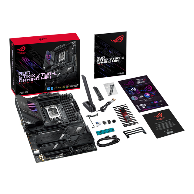 Tarjeta Madre Asus ROG Strix Z790-E Gaming WIFI, ATX, 12th y 13th Gen Intel, LGA1700, DDR5 7800Mhz OC, x4 M.2, Aura Sync, Wi-Fi 6E, Bluetooth 5.3, Thunderbolt