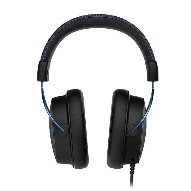 Diadema HyperX Cloud Alpha S Azul, Alámbrico, USB, 3.5mm, PC, PS4, Stereo, 7.1 Surround - HX-HSCAS-BL/WW