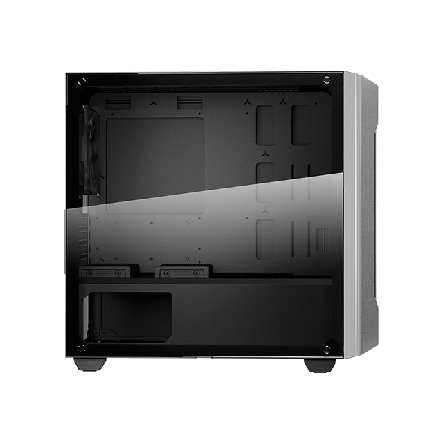 Gabinete Cougar Gemini M Silver, RGB, Cristal Templado, Micro ATX, 385TMB0.0002