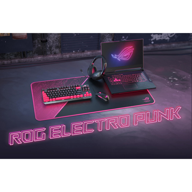 Diadema Asus ROG Strix Go 2.4 Electro Punk, Usb, Usb-c, 3.5mm, 2.4Ghz Wireless