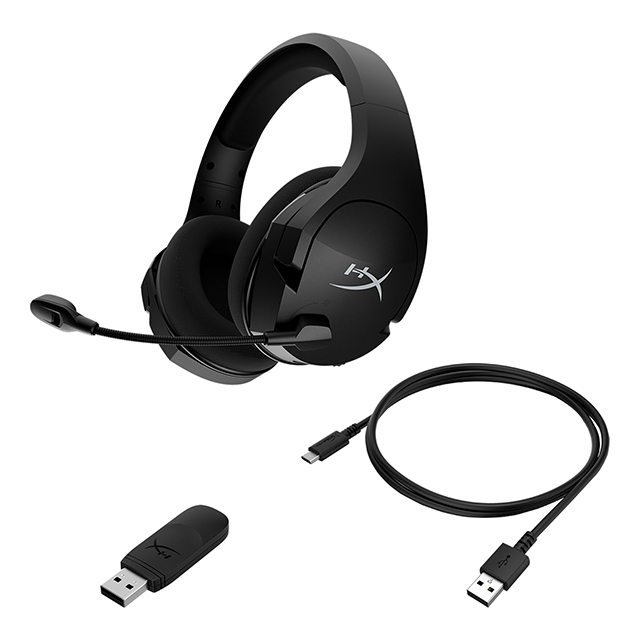 Diadema HyperX Cloud Stinger Core Wireless 7.1 Negro, Inalámbrico, USB, PC, PS4, 7.1 Surround - HHSS1C-BA-BK/G