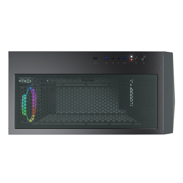 Gabinete Cougar Darkblader X7, E-ATX, Cristal Templado, Verde Translucido, 1 Ventilador ARGB VK120, 385UM30.0005