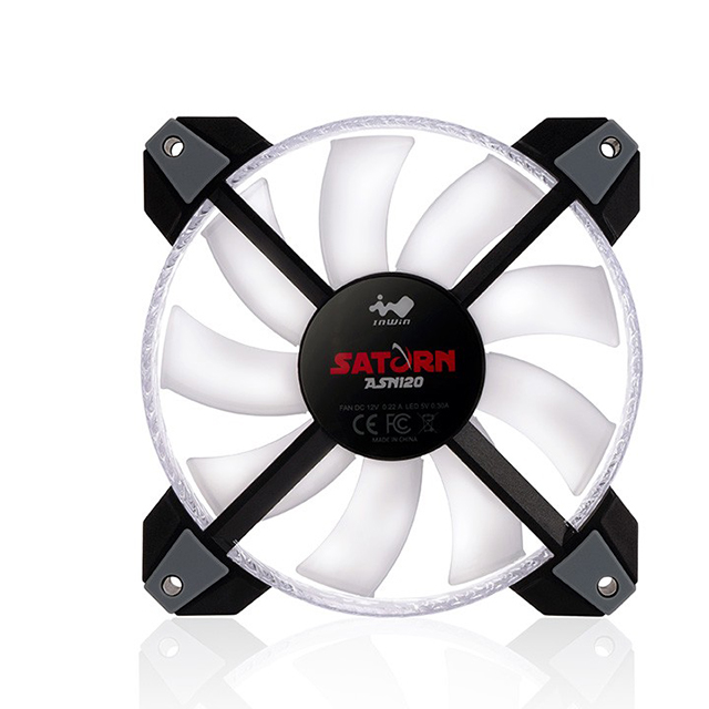 Ventiladores In Win Saturn ASN120, 3x120mm, ARGB - IW-FN-ASN120-3PK