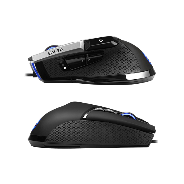 Mouse Gamer EVGA X17, Alámbrico, 16,000 DPI, 10 Botones, Pixart 3389 Optico - 903-W1-17BK-KR