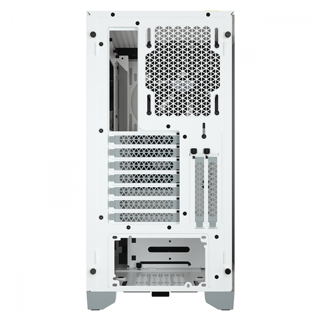 Gabinete Corsair 4000D Blanco, Cristal Templado, 2 Ventiladores, ATX - CC-9011199-WW