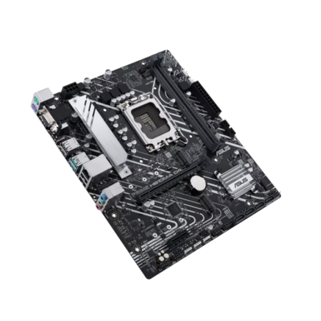 Tarjeta Madre Asus Prime H610M-A D4-CSM, Micro-ATX, 12th Gen Intel, LGA1700, DDR4 3200Mhz, 2x M.2