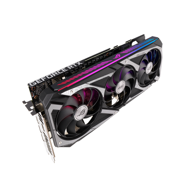 Tarjeta de video Nvidia Asus ROG Strix GeForce RTX 3050 OC Edition 8GB GDDR6, Aura Sync - ROG‑STRIX‑RTX3050‑O8G‑GAMING