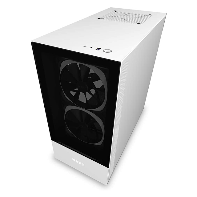 Gabinete NZXT H510 Elite Blanco, ATX, Cristal Templado, 4 Ventiladores - CA-H510E-W1