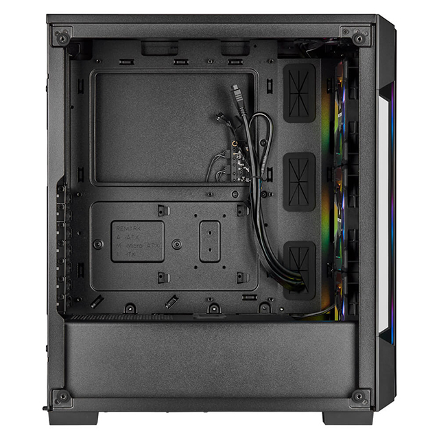 Gabinete Corsair ICUE 220T RGB Negro, Cristal Templado, 3 Ventiladores SP120 RGB PRO, ATX - CC-9011190-WW